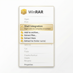 WinRAR官网下载序列号管理方法